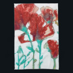 Flödesuttryck II Kökshandduk<br><div class="desc">Blommigt</div>