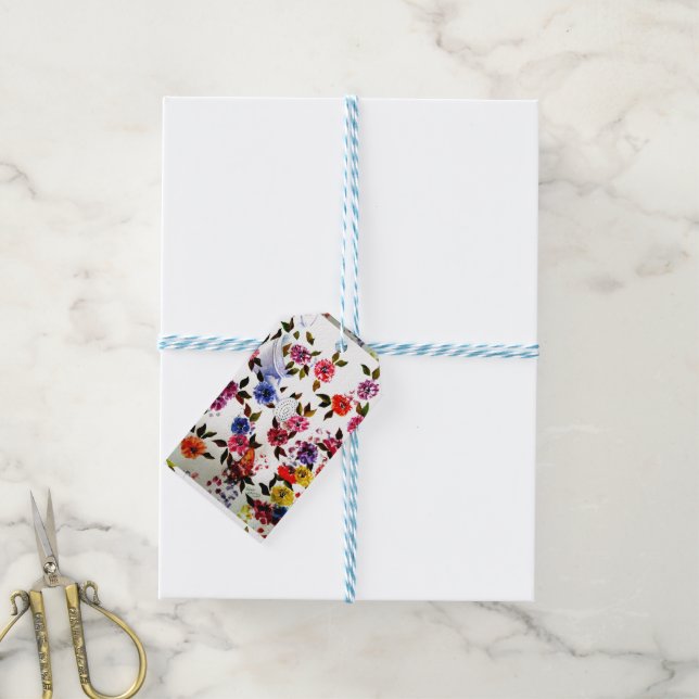 FLÖDESVATTEN KAN PRESENTETIKETT (Med Snöre)