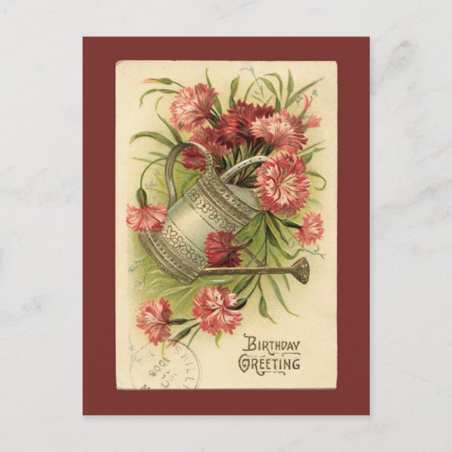 Flödesvattnet kan återge Vintagen Vykort (Framsida)