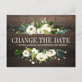 Flödesvirke BRÖLLOP FÖRÄNDRAR DATUM FÖR POSTPONEME Meddelande Vykort