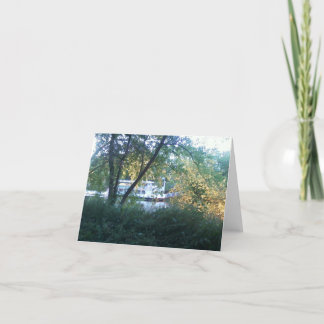 Flodfartyget noterar kortet kort