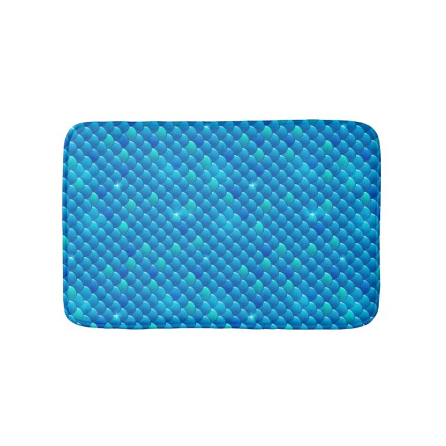 flodfiskfjäll badrumsmatta (Framsidan)