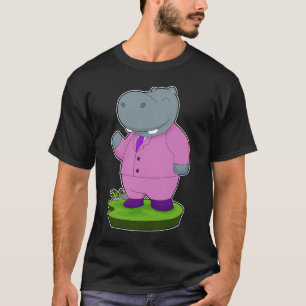 Flodhäst Bröllopsklänning Kostym Bröllop T Shirt
