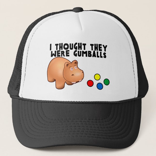 Flodhäst Gumballs Keps (Framsida)