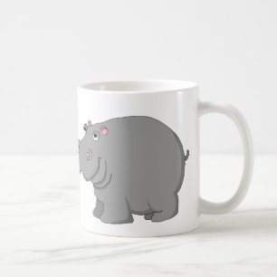 flodhäst kaffemugg