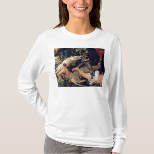Flodhäst- och krokodiljakt, c.1615-16 t shirt