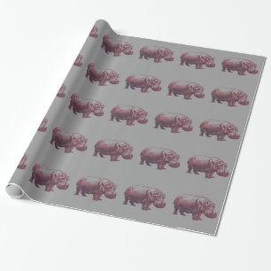 Flodhäst Presentpapper
