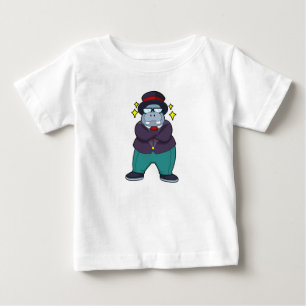 Flodhäst som brudgumme med kostym.PNG T Shirt