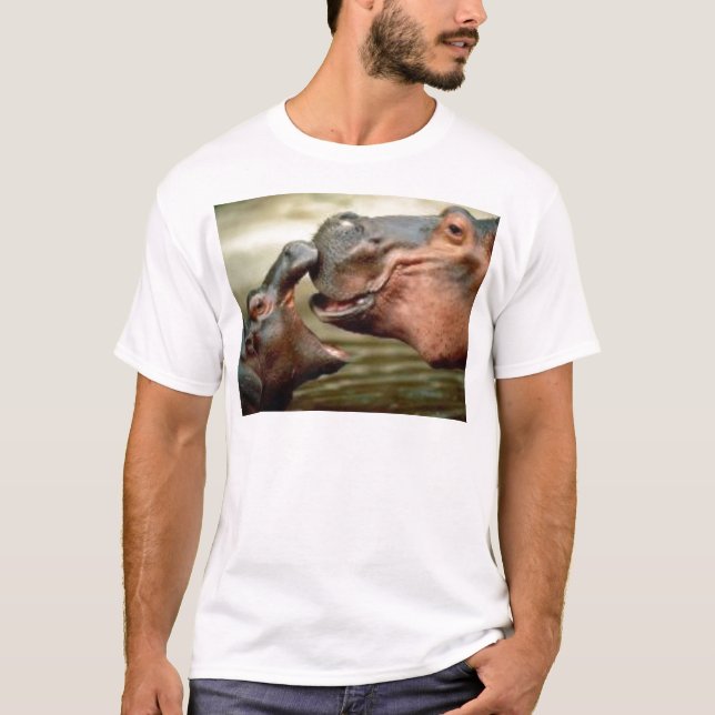 FLODHÄST T-SHIRT (Framsida)