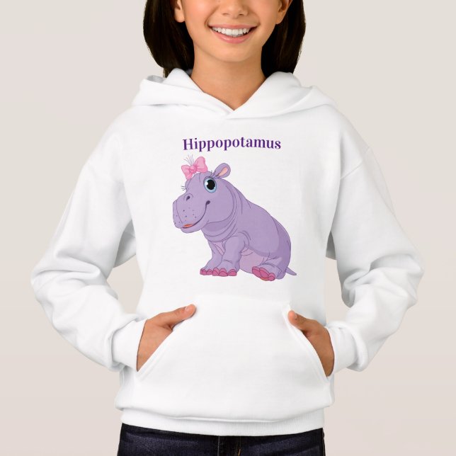 Flodhäst T Shirt (Framsida)
