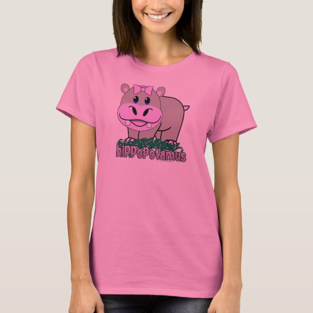 Flodhäst T Shirt (Framsida)