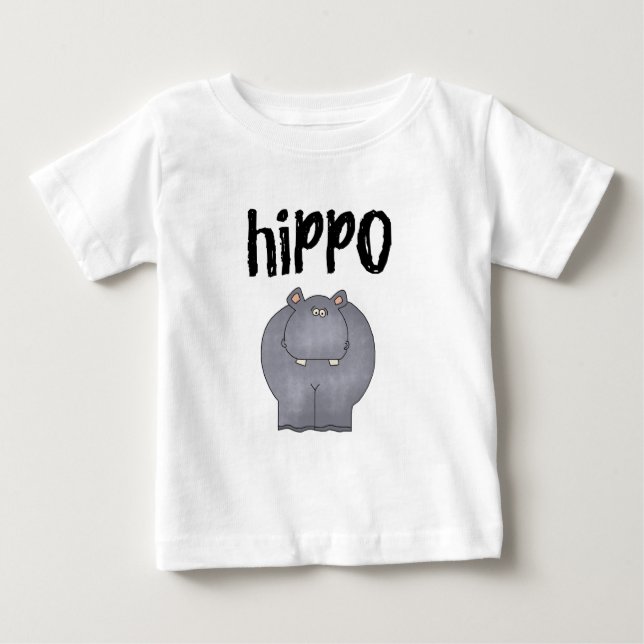 Flodhäst T Shirt (Framsida)