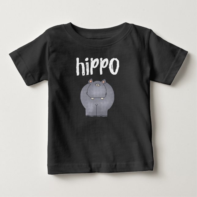 Flodhäst T Shirt (Framsida)