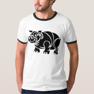 flodhäst tee shirt
