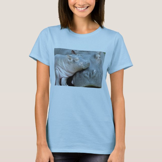 Flodhäst Tee Shirt (Framsida)