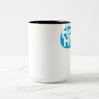 flodhäst Två-Tonad mugg