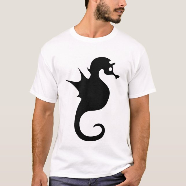 Flodhäst-Universitetsområde Tee Shirt (Framsida)
