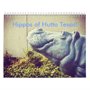 Flodhästar av Hutto Texas! II Kalender