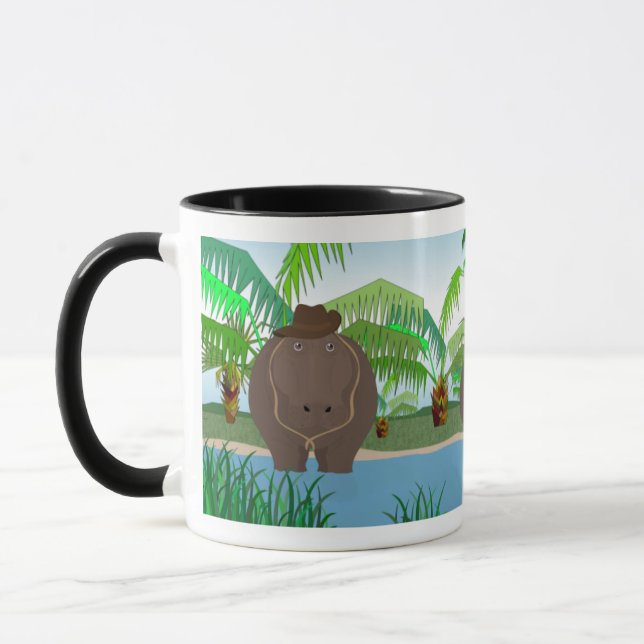 Flodhästar Mug Mugg (Vänster)
