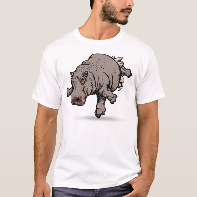 FlodhästBallerina Tee (Framsida)