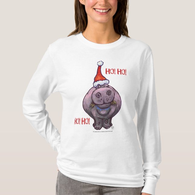 Flodhästjul Tee Shirt (Framsida)