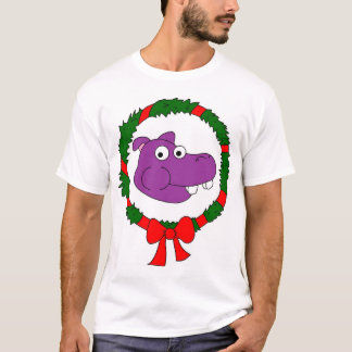 Flodhästjulutslagsplats T-shirt