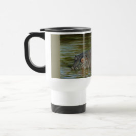 Flodhästpendlaretravel mug 15oz resemugg