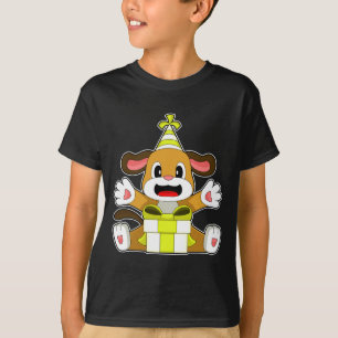 Flodhästs födelsedagskalas hatt t shirt