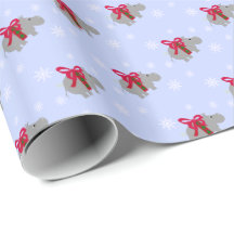Flodhästs julklappspapper