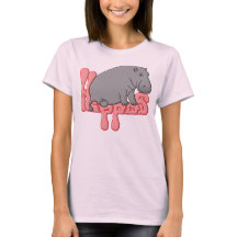 Flodhästskurkroll - rosa