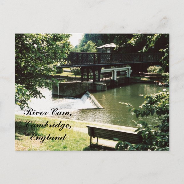 Flodkam, Cambridge vykort (Framsida)