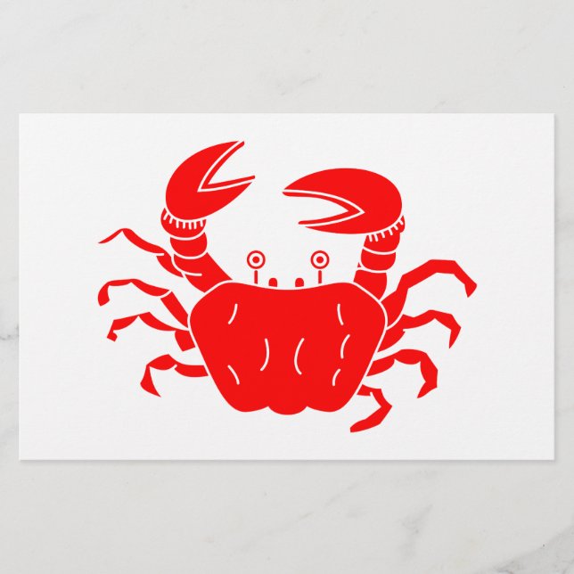Flodkrabba Brevpapper (Framsida)