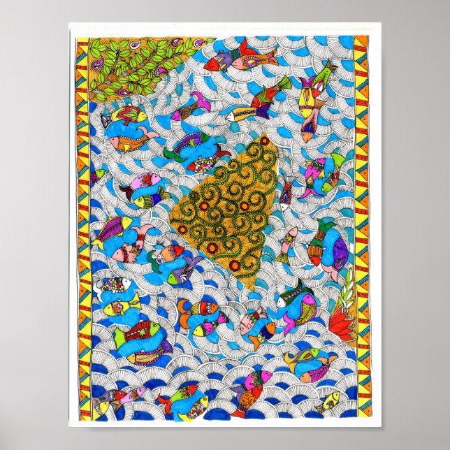 flodmynning poster (Framsidan)