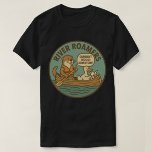 Flodnomaders nuvarande humör Äventyr Kanotpaddling T Shirt