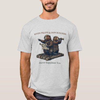 Flodpiloter & Dambyggare - Bäverexpeditions T-shir T Shirt