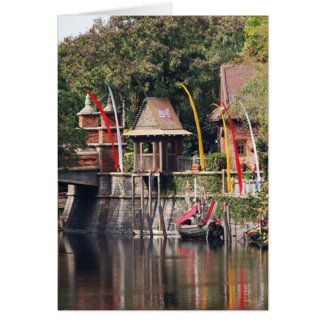 Flodplats Hälsningskort (Framsidan)