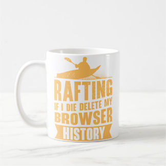 Flodrafting Kayakpaddling Kajak Vattensporter Vitv Kaffemugg
