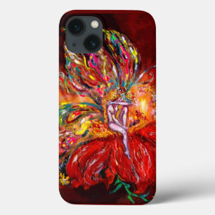 FLODRARE FAIRIRY IN RED / Fantasy Blommigt