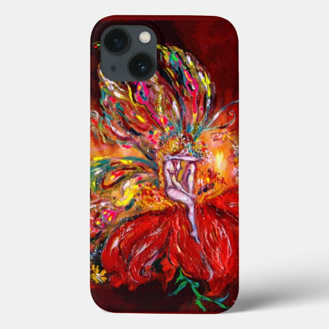 FLODRARE FAIRIRY IN RED / Fantasy Blommigt (Baksida)