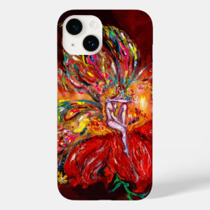 FLODRARE FAIRIRY IN RED / Fantasy Blommigt