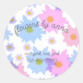 FLODRE Shop-etiketter Runt Klistermärke