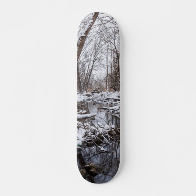 Flodstrandsnö Mini Skateboard Bräda 18,5 Cm (Framsida)