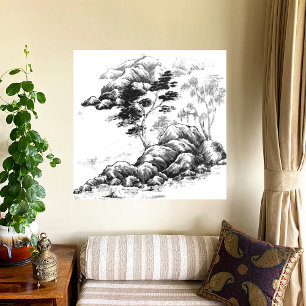 Flodtryck Canvastryck