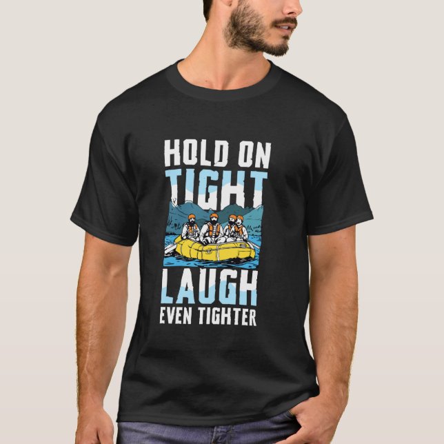 Flodutflykt Skratt Ännu Hårdare T Shirt (Framsida)