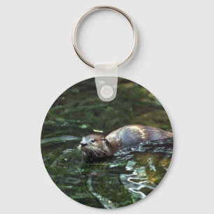 Flodutter Nyckelring