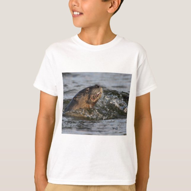 flodutter t-shirt (Framsida)