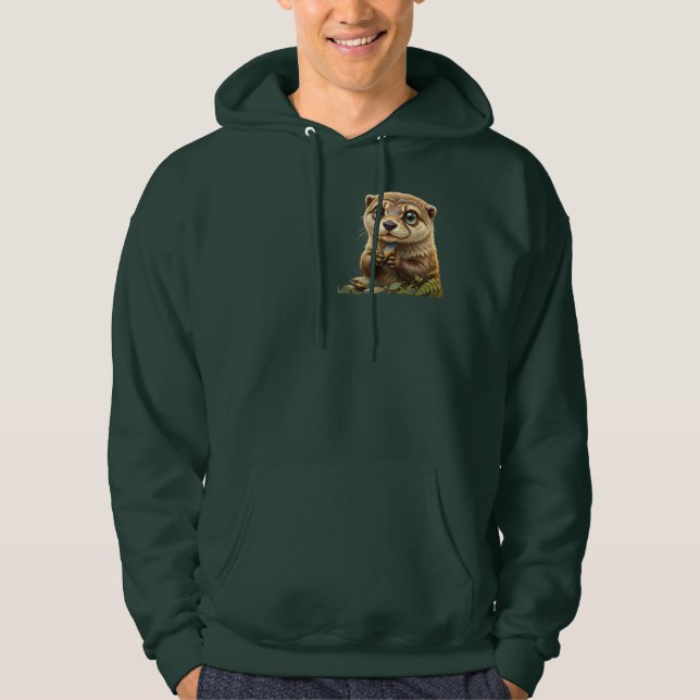Flodvän Utter Hoodie (Framsida)