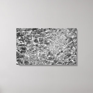 Flodvatten skvalpar canvastryck