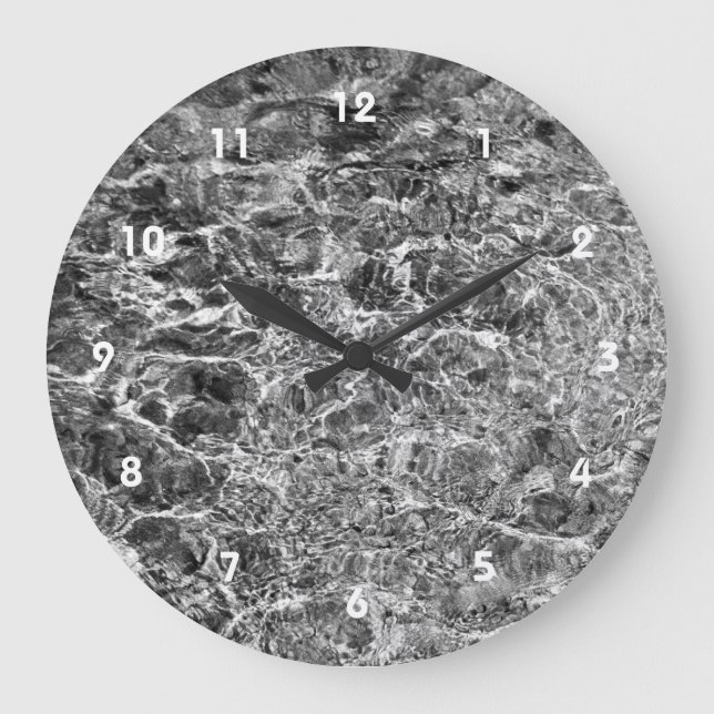 Flodvatten skvalpar stor klocka (Framsida)