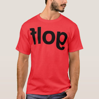 Flog Golf bakåt T Shirt